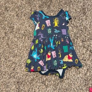 Little sleepies twirl dress monsters inc